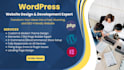 create responsive wp website design ,website development