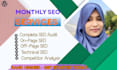 do monthly SEO services for higher google rankings