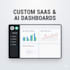 build a custom ai web app, dashboard, or saas using python