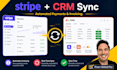 build a stripe crm integration with automated payments invoicing and sync