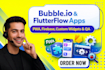 bubble io pwa component customization flutterflow firebase code widgets debug QA