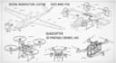 design manufacture custom fixed wing, vtol, quadcopter, 3d printable drones, uav