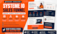 systeme io sales funnel landing page automation optin page online course expert