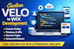 develop custom velo by wix code, databases, and dynamic website functionality
