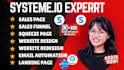 clone systeme io funnels, design systeme io landing pages, systeme io websites