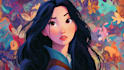 illustrate unique disney portrait painting