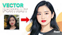 do a vector portrait for you