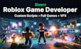 be your roblox game scripter, roblox development, scripting, build game