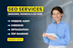 do SEO audit technical, on page, website, dofollow, nofollow backlinks service