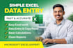simple excel data entry and calculations