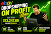 do ebay dropshipping on profit share