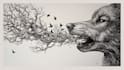 draw a pen and ink illustration