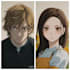 do a anime couple character art anime style