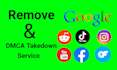 legally remove defamatory, harassing, mugshot, infringing and dmca content