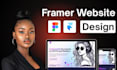 design framer website redesign framer developer figma to framer landing page