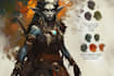 dnd character art and dnd character art