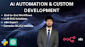 develop llm based rag systems ,ai chatbots and n8n