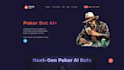 develop poker ai bot, igaming website, ai model, python bot