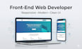 build a responsive website using HTML, CSS javascript, and react js
