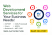 build custom asp net business web application