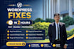 fix wordpress issues, errors, speed and elementor problems