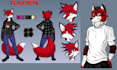 draw furry art reference sheet, fursona character ref sheet furry nsfw ref sheet