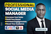 be your social media manager content writting personal assistant