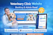 build a pet clinic or veterinary website with a booking system