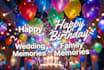 create wedding and birthday slideshow videos with music