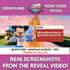 make a disney trip reveal video as breaking news