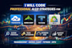 code professional algo strategies for tradingview, sierra chart, mt5, and mt4