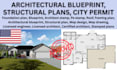 full engineered city permit ready plan blueprint mep design as licensed engineer