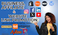 promote your website link, boost website reach, organic traffic to product web