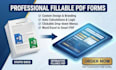create, design, and convert documents into editable fillable PDF forms