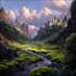 design detailed fantasy landscapes
