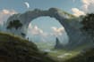 digitally paint fantasy landscape