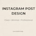 design professional canva social media posts