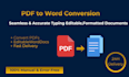 do any type of file conversion and document formatting