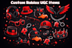 create custom wearable 3d ugc roblox accessories, 3d game assets modelling