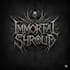 create a custom blackened metal logo