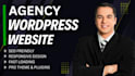 design or redesign professional agency company website