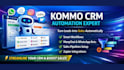 kommo CRM setup automation workflow leads pipeline manychat chatbot integration