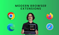 develop a modern cross browser extension