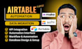 build airtable automation made com ai agent airtable database softr wbapp n8n