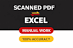 convert excel to PDF and PDF to excel accurately