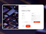 design a 3d animated interactive landing page with webflow, gsap