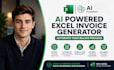 build ai powered excel invoice generator to automate your billing process
