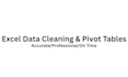 clean, analyze and create pivot tables in excel