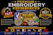 create embroidery digitizing into dst pes emb files