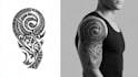 design a polynesian maori tribal tattoo
